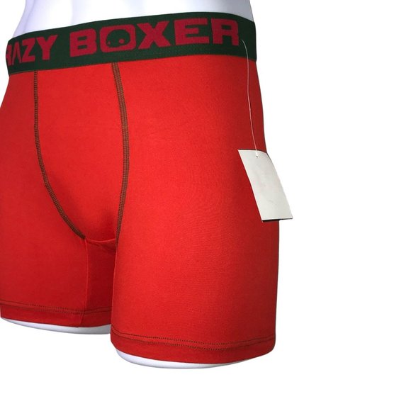 NWT Crazy Boxer 2 Pack Funny Gingerbread Oh Snap Christmas Holiday Underwear S - Picture 8 of 10